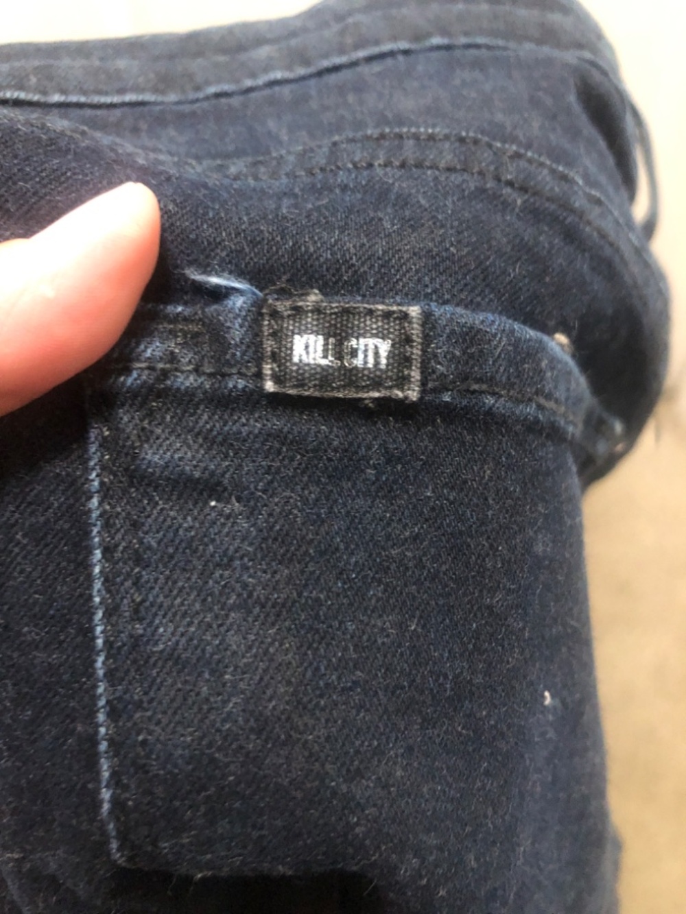 Kill City Junkie Low Skinny Size 26 great conditions - Picture 5 of 5